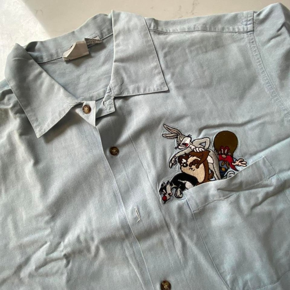 Vintage Looney Tunes Warner brothers studio men's size large